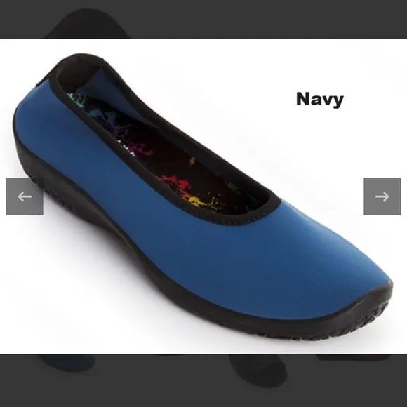 🆕 ARCOPEDICO “Lolita” Water-Resistant Shoes in Dark Navy Blue size 🇵🇹38 or 🇺🇸7