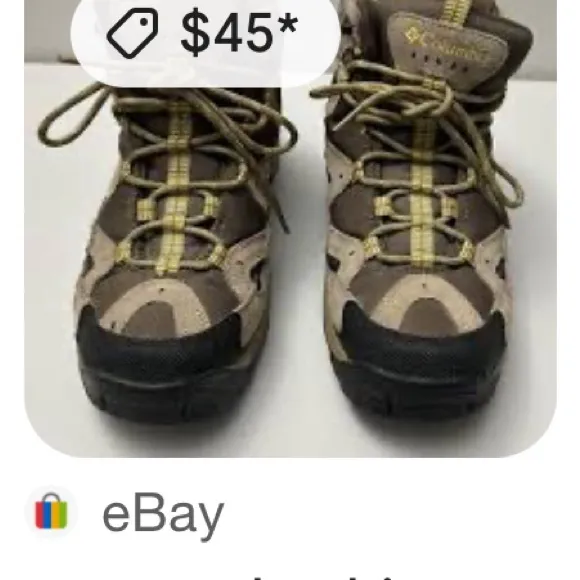 🆕. Columbia Brown Hiking Boots Size 12