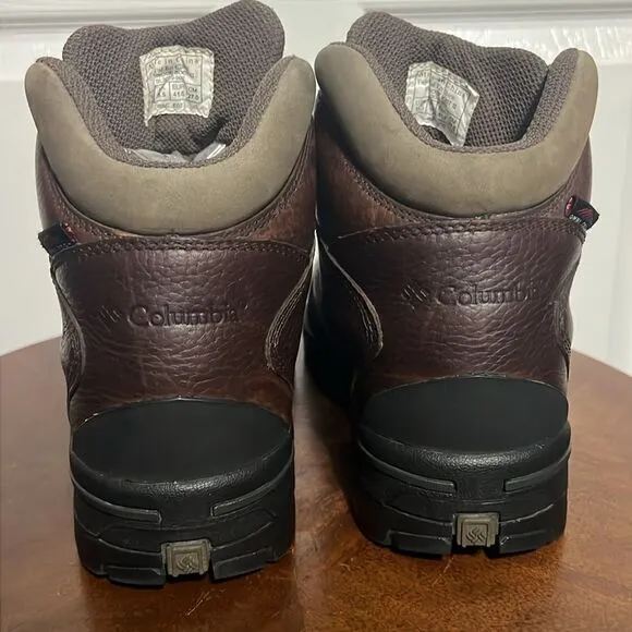 🔥🔥 COLUMBIA Elkridge Boot II  Women Sz 10.5 Brown Hiking Work Boots - PERFECT