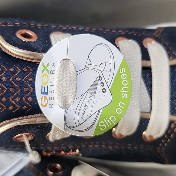 🎁 Geox Kids Girl's Junior Kiwi Jeans Sneakers