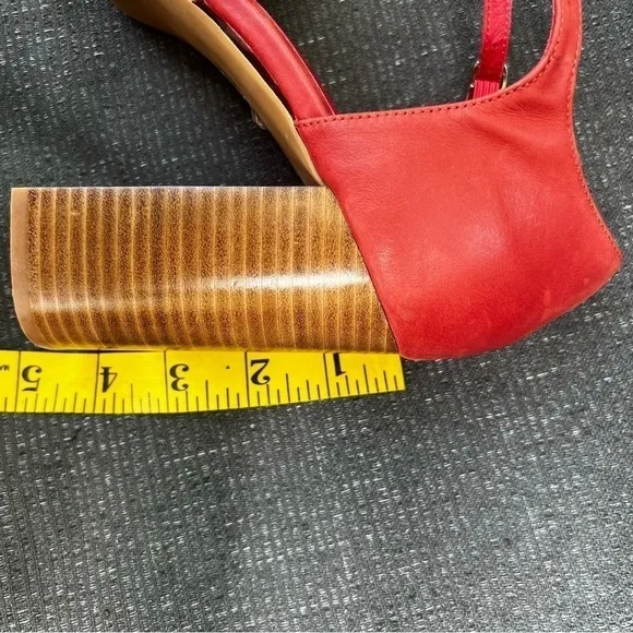 ▶️ Jeffrey Campbell◀️ Star Man Pump Size 10 Red