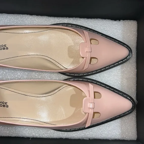 🔥🔥🔥 NEW Marc Jacobs The Mouse Shoe Demi-Wedge Pink Pointy Flats Shoes