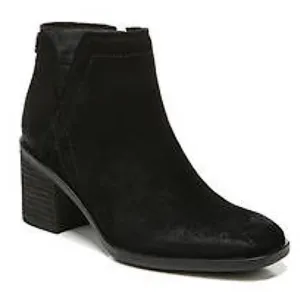 ✅ New! Zodiac Larsen Black Suede Heel Bootie