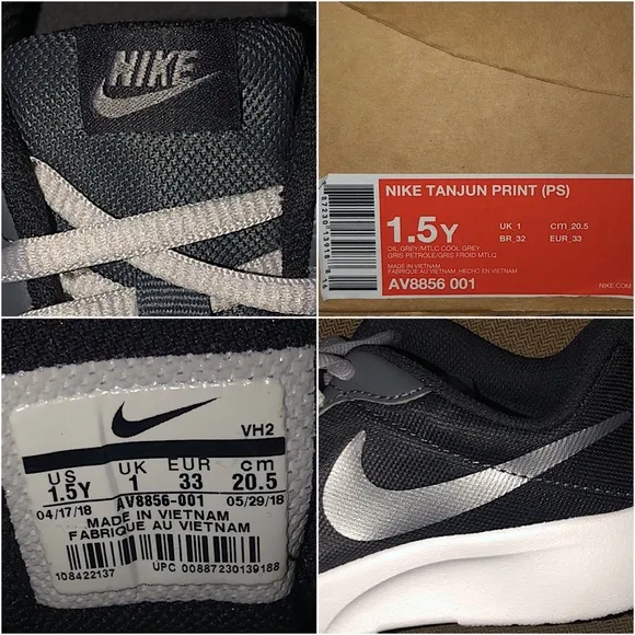 🆕 Nike ✔️ ‘Tanjun Print’ Youth Sneakers