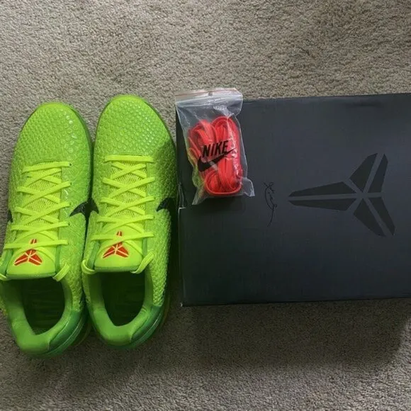 - Nike Zoom Kobe 6 Protro Low Grinch -