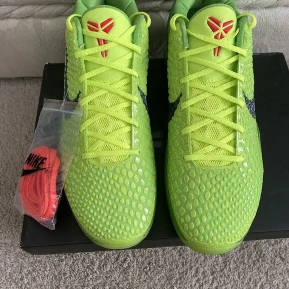 - Nike Zoom Kobe 6 Protro Low Grinch -