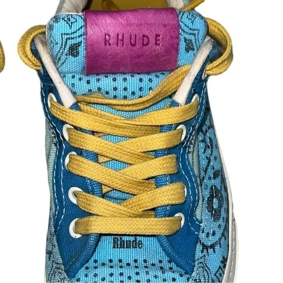 ▶️ Rhude ◀️ V2 Low Pastel Bandana. Men’s 7.