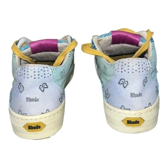 ▶️ Rhude ◀️ V2 Low Pastel Bandana. Men’s 7.