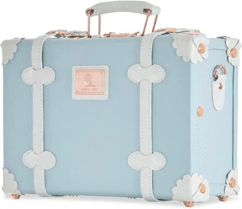 12 Inch Natural Keepsake Baby Box Vintage Suitcase Memory Case New Baby Gift