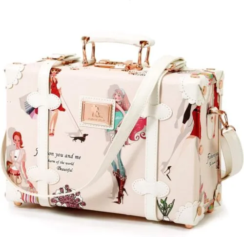 12 Inch Natural Keepsake Baby Box Vintage Suitcase Memory Case New Baby Gift