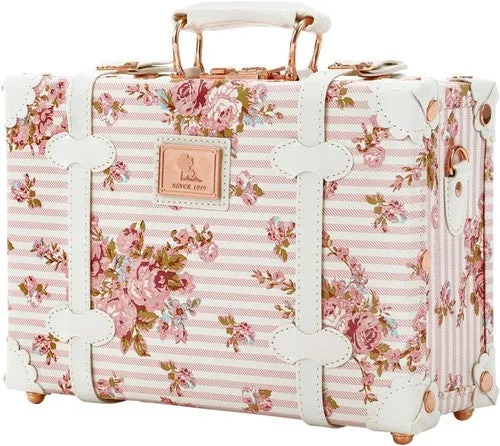 12 Inch Natural Keepsake Baby Box Vintage Suitcase Memory Case New Baby Gift
