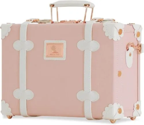 12 Inch Natural Keepsake Baby Box Vintage Suitcase Memory Case New Baby Gift