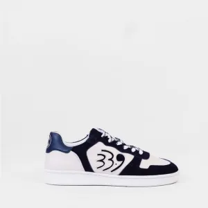 33.9 Elite Edition Navy and White Sneakers