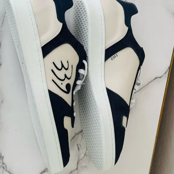 33.9 Elite Edition Navy and White Sneakers