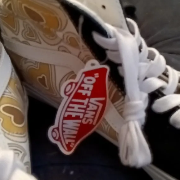 #49❤️ New Vans Trippy Hearts SK8 Sneakers