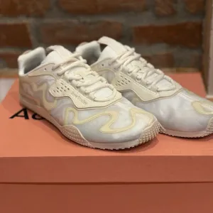 Acne Studio Barai M White Lace Up Sneakers Size 42