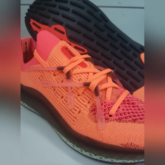 Adidas 4D Fusio Screaming Orange Prime knit FY5929 Casual Running shoes Men's 6