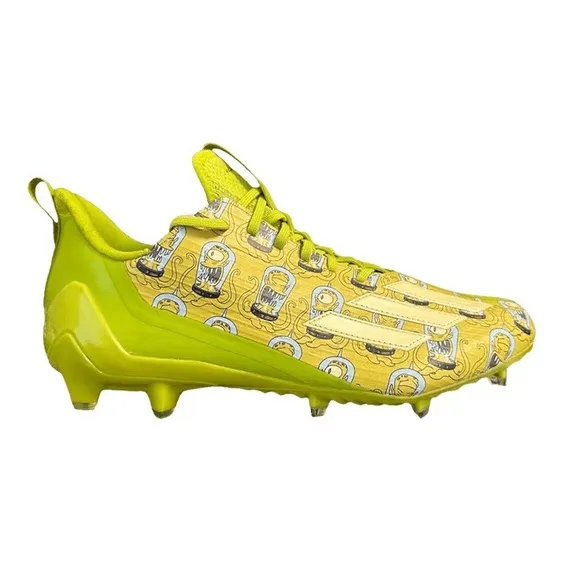 Adidas Adizero 12.0 Simpsons Treehouse Of Horror‎ Football Cleats Green Size 12