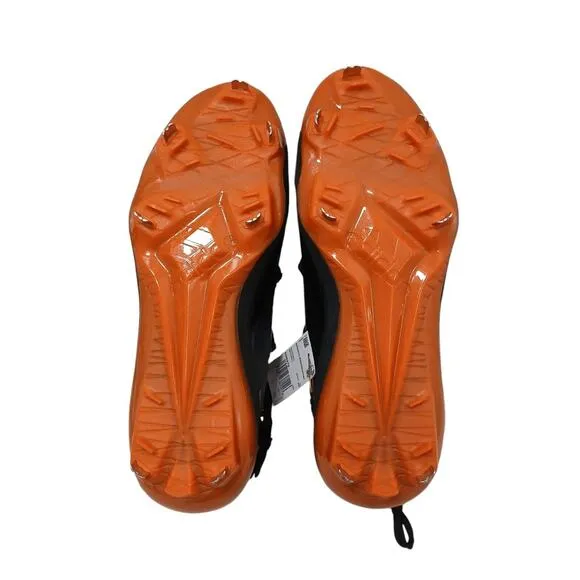 Adidas Adizero Afterburner Baseball Cleats Size 13.5 Black Orange Athletic NEW!!
