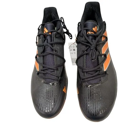 Adidas Adizero Afterburner Baseball Cleats Size 13.5 Black Orange Athletic NEW!!