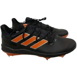 Adidas Adizero Afterburner Baseball Cleats Size 13.5 Black Orange Athletic NEW!!
