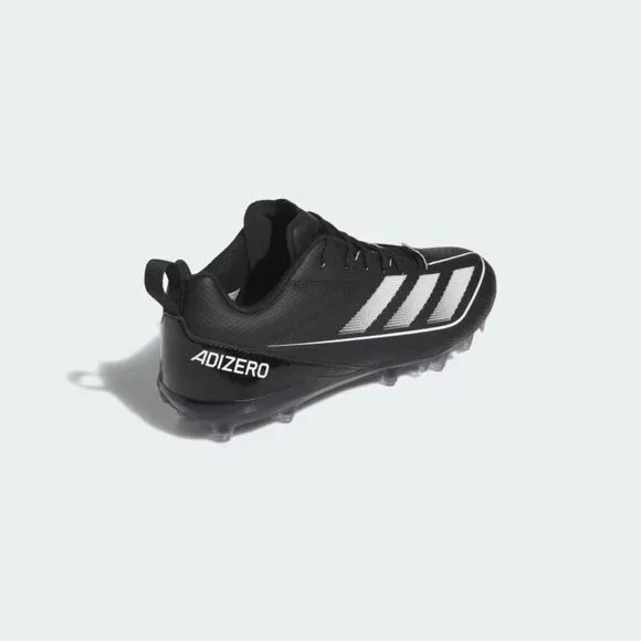 Adidas Adizero Electric.2 IF2452 Boots Men 12 Black White Football Cleats NR9687