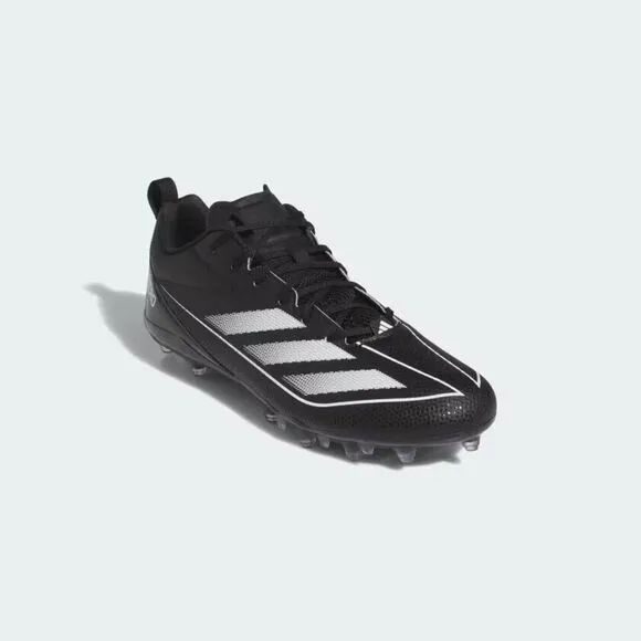 Adidas Adizero Electric.2 IF2452 Boots Men 12 Black White Football Cleats NR9687
