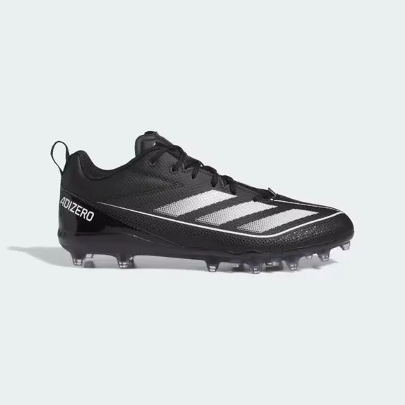 Adidas Adizero Electric.2 IF2452 Boots Men 12 Black White Football Cleats NR9687