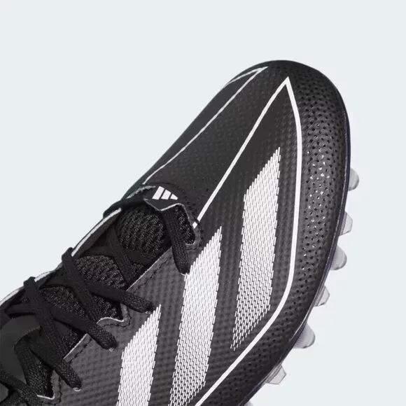 Adidas Adizero Electric.2 IF2452 Boots Men 12 Black White Football Cleats NR9687