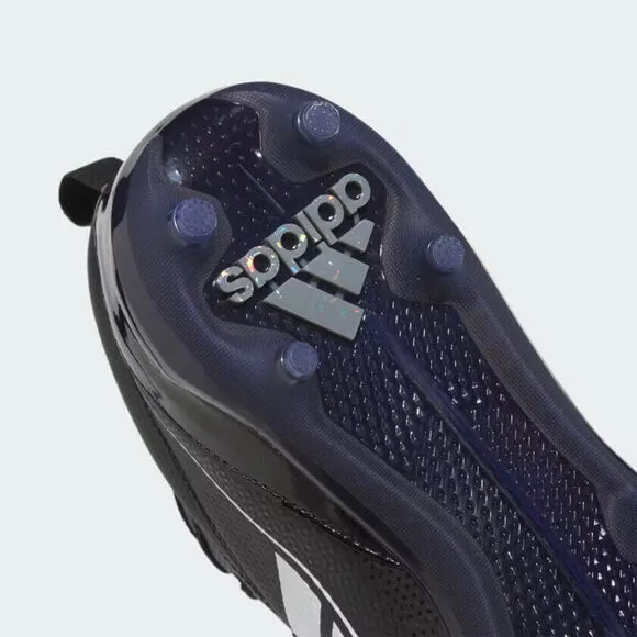 Adidas Adizero Electric.2 IF2452 Boots Men 12 Black White Football Cleats NR9687