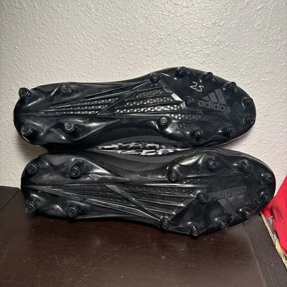 Adidas Adizero Primeknit RFS Football Cleats Mens Size 16 Black White HP8861