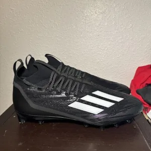 Adidas Adizero Primeknit RFS Football Cleats Mens Size 16 Black White HP8861