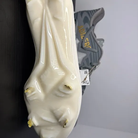 Adidas afterburner Gray and Gold Men's cleats