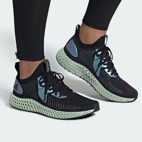 Adidas Alphaedge 4d Reflective Sneakers Women’s Size 10