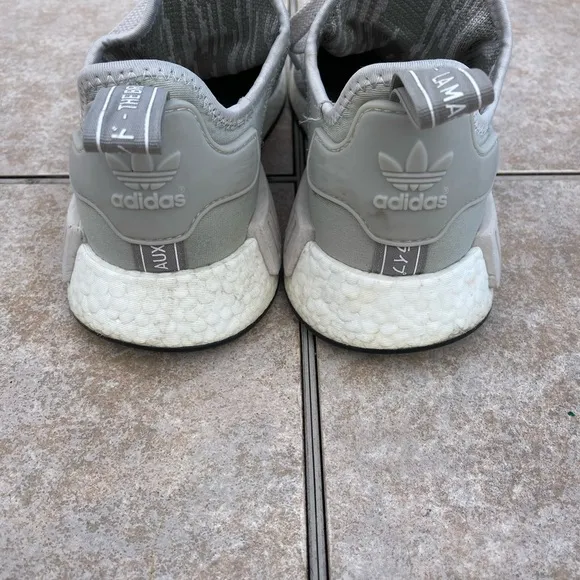 adidas B76079 Nmd_R1  Mens  Sneakers Shoes Casual   - Grey