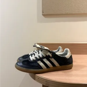Adidas Black and White Samba Sneakers Iconic Design