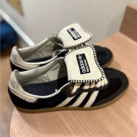 Adidas Black and White Samba Sneakers Iconic Design