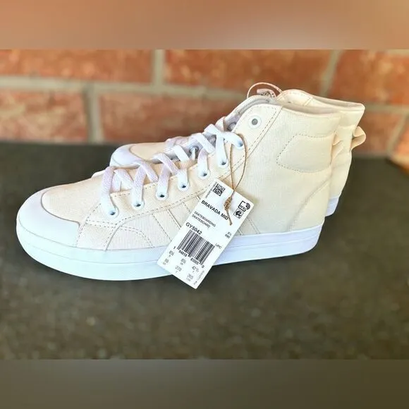 Adidas Bravada Mid- Platform High-top trainers Sneakers Shoes Size 10