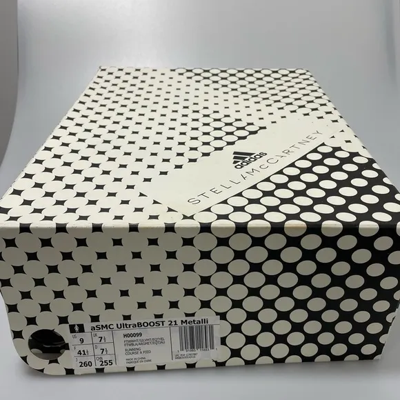 Adidas by Stella McCartneyASMC Ultraboost 21 Metallic Sneakers Women’s 9 $230.