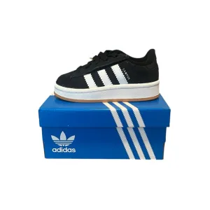 Adidas Campus 00s CF EL I Toddler Size 8k Black White Stripes Slip On Low Top