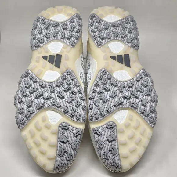 Adidas CodeChaos 22 Men's Golf Shoes White Silver Metallic GX3932 Size 15 New
