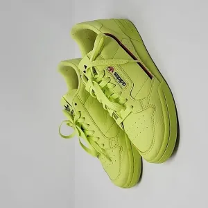 Adidas Continental 80 Neon Green Men's Sneakers Size 8