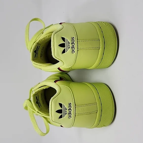 Adidas Continental 80 Neon Green Men's Sneakers Size 8