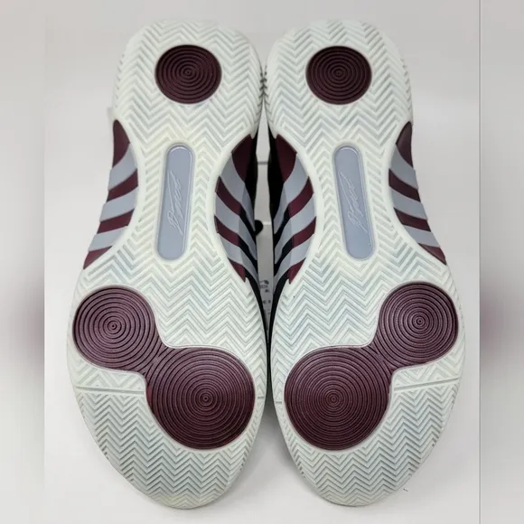 Adidas D.O.N. Issue 5 Basketball Shoes Team Maroon 2/Black Men's Size 10 New