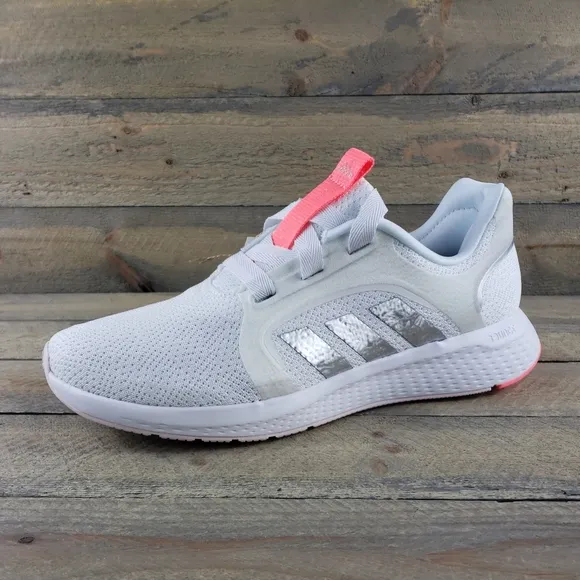 adidas Edge Lux 5  Women's Running Casual Shoes White, Acid Red Metallic Silver