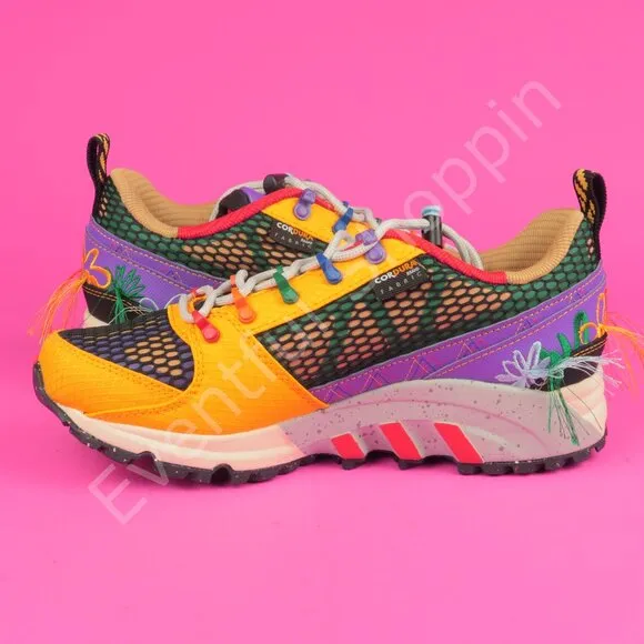 Adidas EQT Support 93 Sean Wotherspoon Shoes in Gold Red Purple GX3893 Size 6