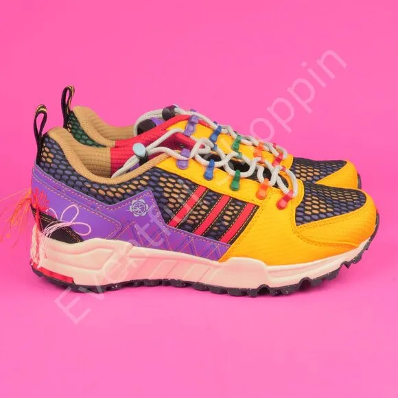 Adidas EQT Support 93 Sean Wotherspoon Shoes in Gold Red Purple GX3893 Size 6