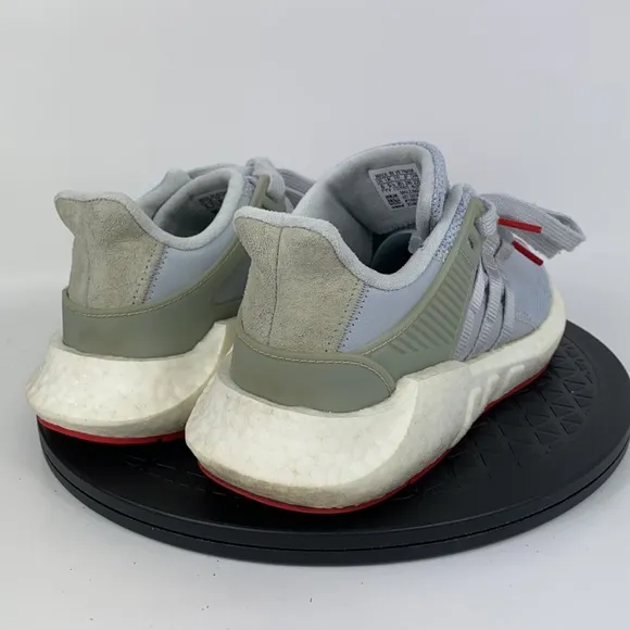 Adidas EQT Support 93/17 Gray/Red Athletic Running Shoes CQ2393 Men's Size 6