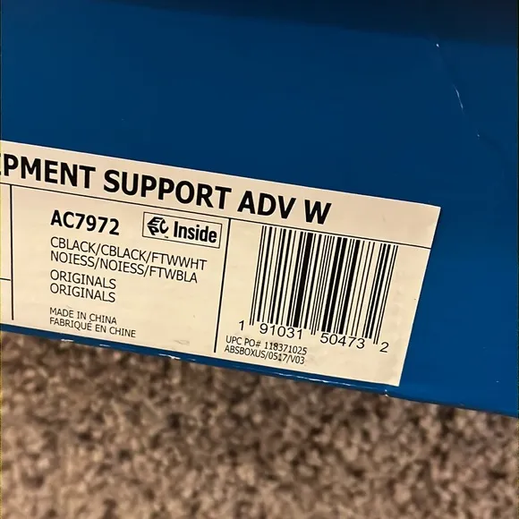 Adidas EQT Support ADV shoes sneakers new AC7972 Women’s sizes black white