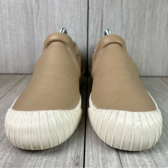 Adidas Everyn Tan Ash Pearl Slip On Sneakers Casual Shoes Womens Size 7